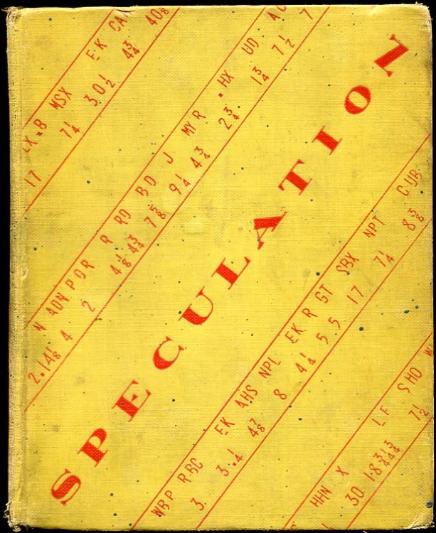 Speculation! The Wall Street Game-Book