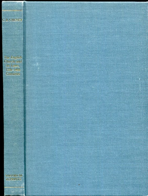 The English Church and its Laws, 12Th-14Th Centuries