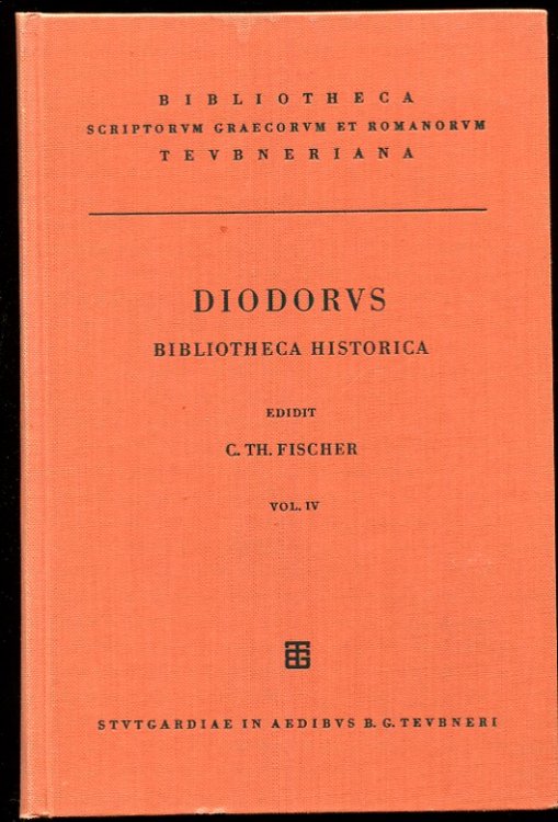 Diodori. Bibliotheca Historica. Vol. IV