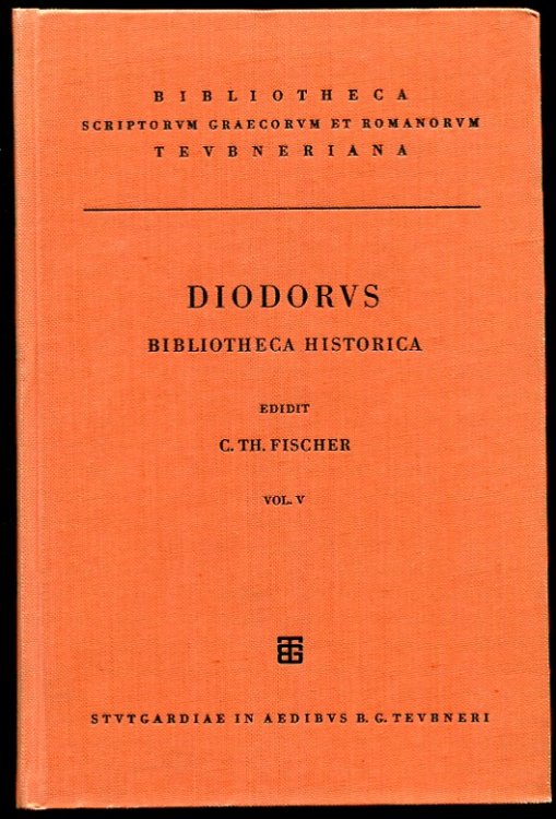 Diodori. Bibliotheca Historica. Vol. V