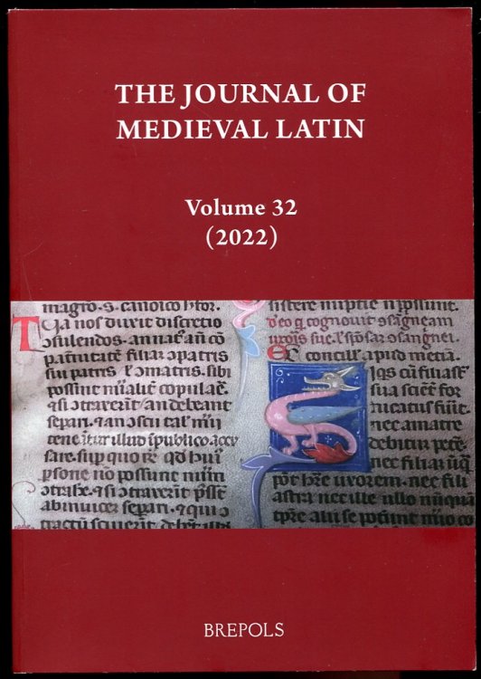 The Journal of Medieval Latin. Volume 32, 2022