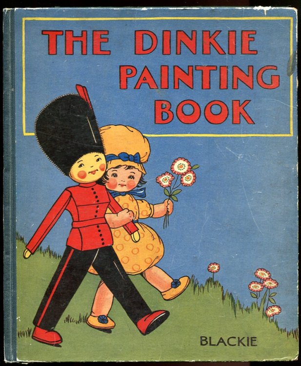 The Dinkie Painting Book Very Scarce, Golliwogs