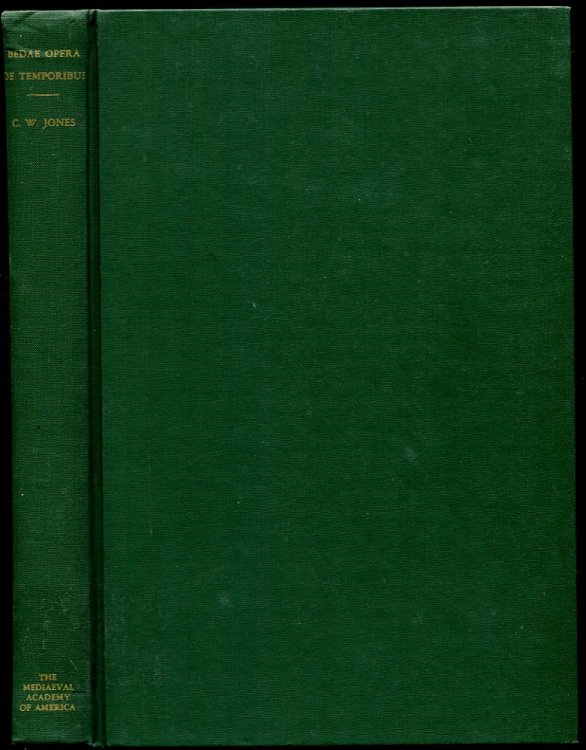 Bedae: Opera De Temporibus