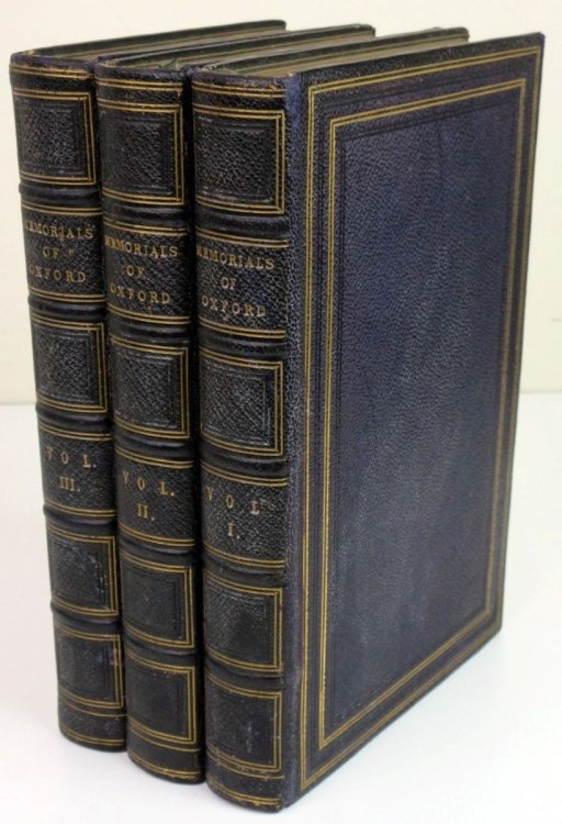 Memorials of Oxford 3 Volumes