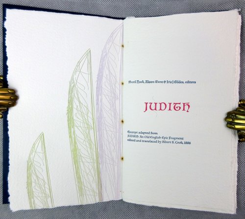 Judith Signed, Limited Edition