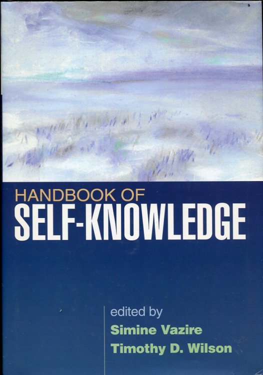 Handbook of Self-Knowledge