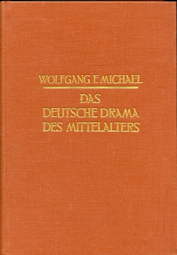 Das Deutsche Drama Des Mittelalters