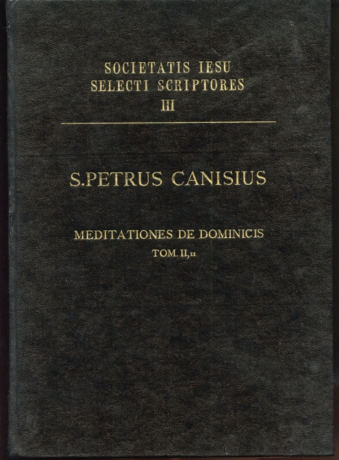 Meditationes Seu Notae in Evangelicas Lectiones Pars Altera. Meditationes De Dominicis Tom II III