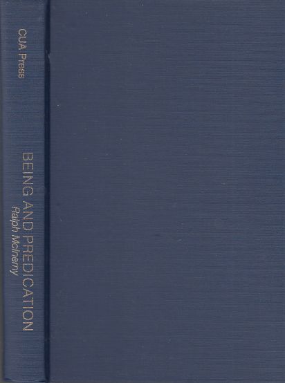Being and Predication Thomistic Interpretations