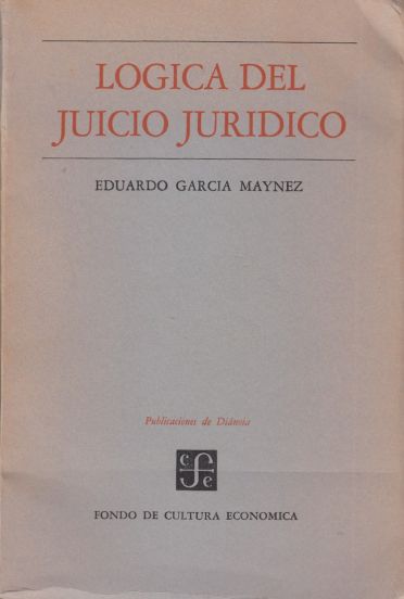 Image for Logica Del Juicio Juridico Logica Del Juicio Juridico