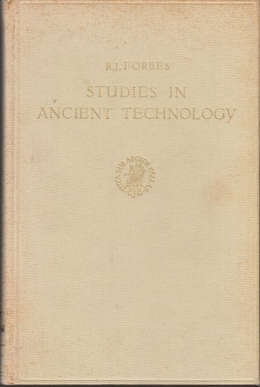 Studies in Ancient Technology, Volume 2 With 38 Figures and 7 Tables