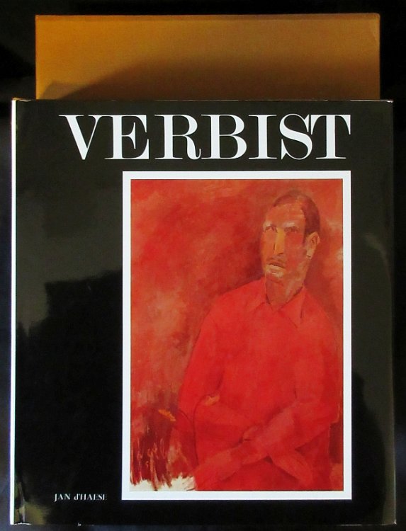 Maurits Verbist with handwritten letter from Mrs. Maurits Verbist