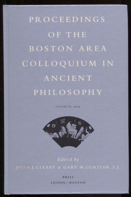 Proceedings of the Boston Area Colloquium in Ancient Philosophy