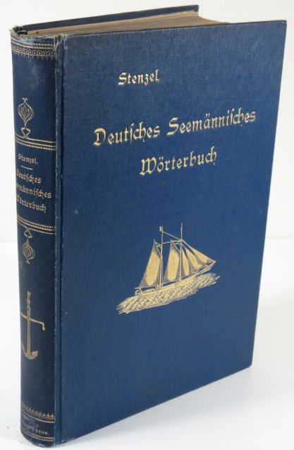 Deutsches Seemnnisches Wrterbuch. Signature Robert Zimmerman 1912