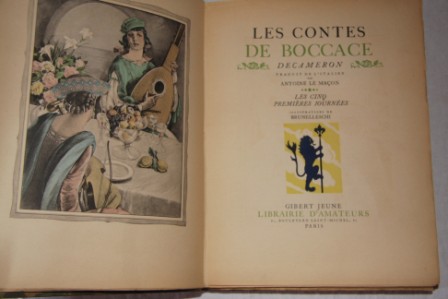 Les Contes De Boccace (2 Vols.)