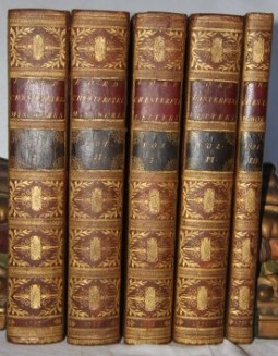 Letters Written By the Late Right Honourable Philip Dormer Stanhope, Earl of Chesterfield, to His Son, Philip Stanhope; Together with Miscellaneous Works of Lord Chesterfield (5 Volumes in all)