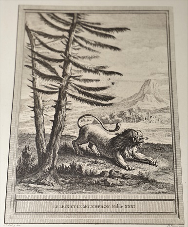 Fables. Avec Les Figures d'Oudry. Reimpression De l'Edition Desaint et Saillant, 1755 (4 Vols.)