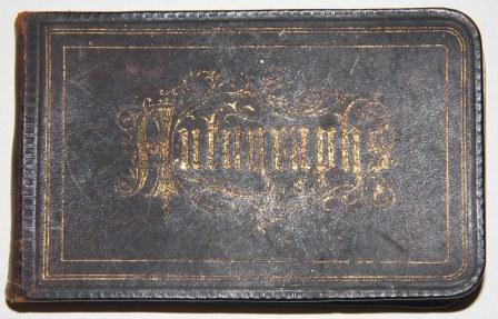 Autograph Album with Inscription and Poem by John Greenleaf Whittier Dated 1875