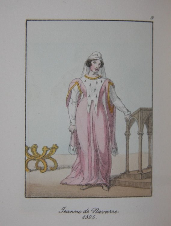 Costume Francais de 1200 a 1715