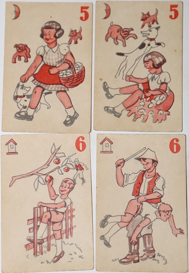 [Cards] Deck of 24 Cards with Black Sax Player on box