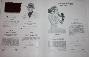 Thorgersen Hosiery Co. Thoro-Test Trade Catalogue; Leading Styles for Fall and Winter 1937