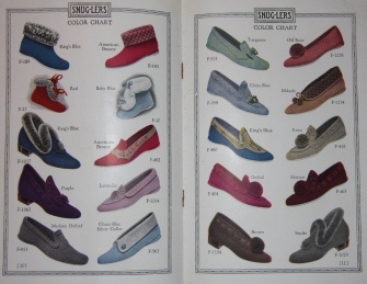 Snug-lers Felt Footwear 1924