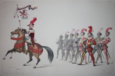 Historischer Zug. Festalbum der Feier des Eintritts Berns