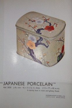 [Trade Catalogue] 1937 Decorated Tin Boxes. Hudson Scott & Sons Limited. Carlisle, England