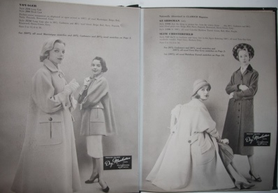 [Trade Catalogue] Dry Manhattan Trencher Tailored Coats. Weatherproofed for Better Service. Trencher Tailored Dry Manhattan Coats for the Miss and Junior are Best of All