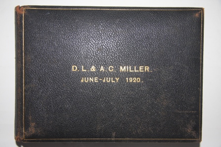 Album of 37 Oil Paintings and Watercolors of Primarily England [D.L. & A.C. Miller. June-July 1920]