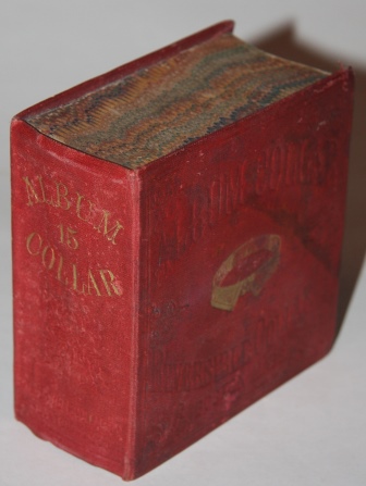 [Faux Book] Album Collar. Reversible Collar Company, Boston, Mass