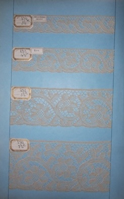 Laces. T. L. Barratt Ltd., Peterboro Sample Book