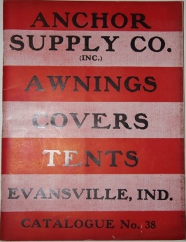 Anchor Supply Co. (Inc.) Awnings Covers Tents; Catalogue No. 38