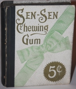 [Faux Book] Sen-Sen Chewing Gum Box. 