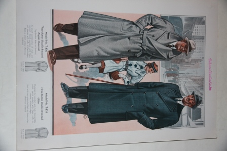 Fashions of Distinction. Quality Woolens for Fine Custom Tailoring; Season of Fall and Winter 1937 1938