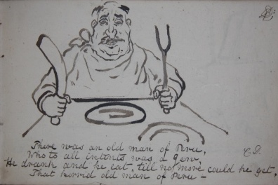 The Book of Folly; A Volume of Original Caricatures in Pen-and-Ink from the Library of Viscount Long