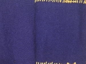 [Faux Book] Amish Needlepoint and Knitted Needle Case dated 1914