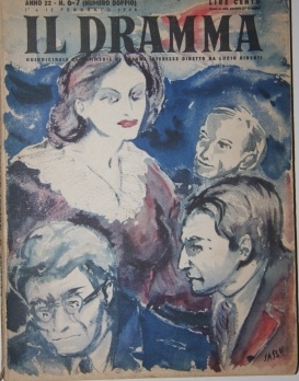 Il Dramma. Quindicinale di commedie di grande successo; Anno 22 -- N. 6-7. 1e e 15 Febbraio 1946