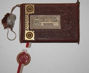 [Dance Card or Carnet du Bal] Ball der Stadt Wien 7 Februar 1892
