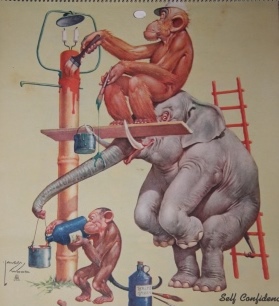 Marking Time with Granpop; 1946 Calendar