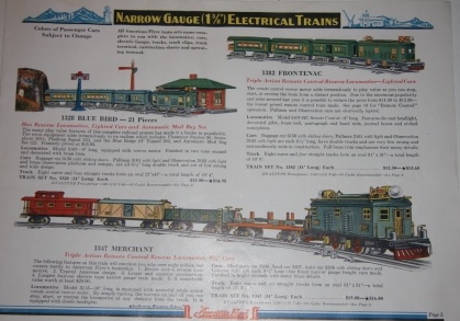 [Trade Catalogue] American Flyer Trains. Typical American Design . . . Years Ahead in New Features