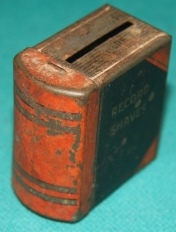 [Faux Book] Record Shaves Tin