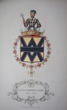 Armorial Neuchatelois. Galerie Historique du Chateau de Neuchatel, contenant les armoiries des comtes et princes de neuchatel, des gouvereurs qui ont administre le pays en leur nom, ainsi que des quartre Bourgeoisies, Accompagnee de Notes Historiques et Heraldiques