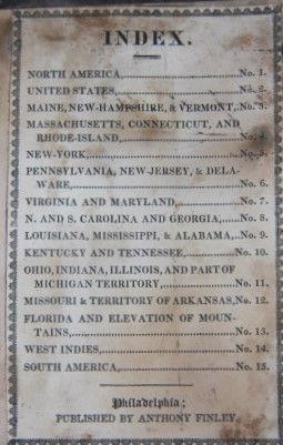 New American Atlas, Designed Principally to Illustrate the Geography of the United States of North America; Sold by Charles Mould, No. 53, Wall St