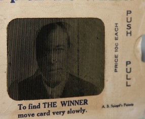 [Political][Movable] You can pick the Winner. Pick Selz Shoes. They Win Every Time. To find THE WINNER move card very slowly.; If Selz Shoes were Candidates They'd be elected every time