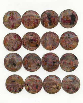 Schraubthaler Depicting the Expulsion of the Entire Protestant Community from Salzburg in 1731