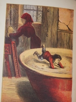 Aunt Friendly's Nursery Keepsake. Containing Seventy-Two Pages of Pictures Printed in Colours by Kronheim. With Letter-Press Descriptions