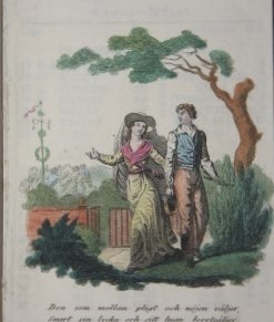 Almanach fr ret Ester Frlsarens Christi Fdelse, 1838. Till Stockholms Horizont, belgen wid 59 grad. 20 1/2 . .