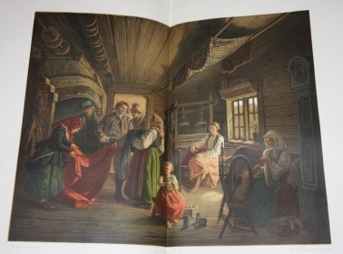 Svenska Folket vid Elfvom P Berg och i Dalom; Les Sudois, Moeurs et Coutumes. Tableaux et Legendes. Die Schweden, Ihre Trachten, Beschftungen und Volksthmliche Gebruche in Bild und Wort. The Swedish People, Their Customs and Manners in Pictures and Legends