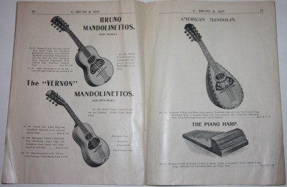 [Trade Catalogue] C. Bruno & Son. No. 356 Broadway, New York. Fall Trade 1902